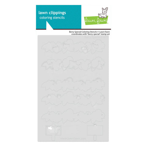 Lawn Fawn Stencil Berry Special