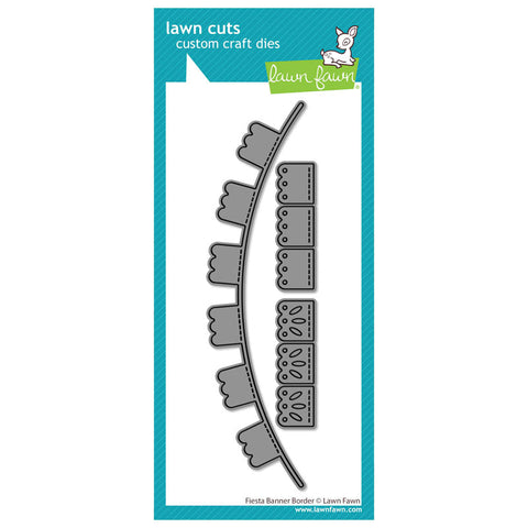 Lawn Fawn Dies Fiesta Banner Border