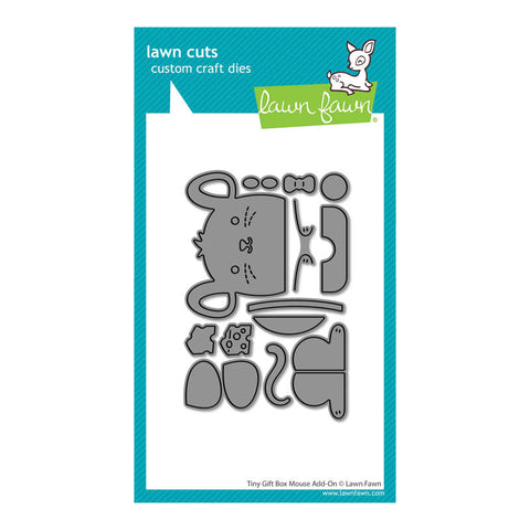 Lawn Fawn Dies Tiny Gift Box Mouse Add-On