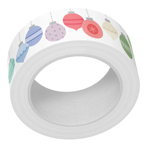 Lawn Fawn Washi Tape Christmas Ornaments