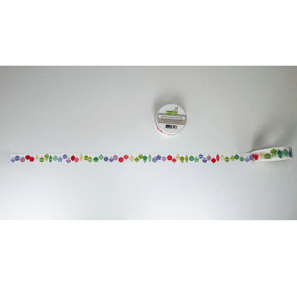 Lawn Fawn Washi Tape Christmas Ornaments