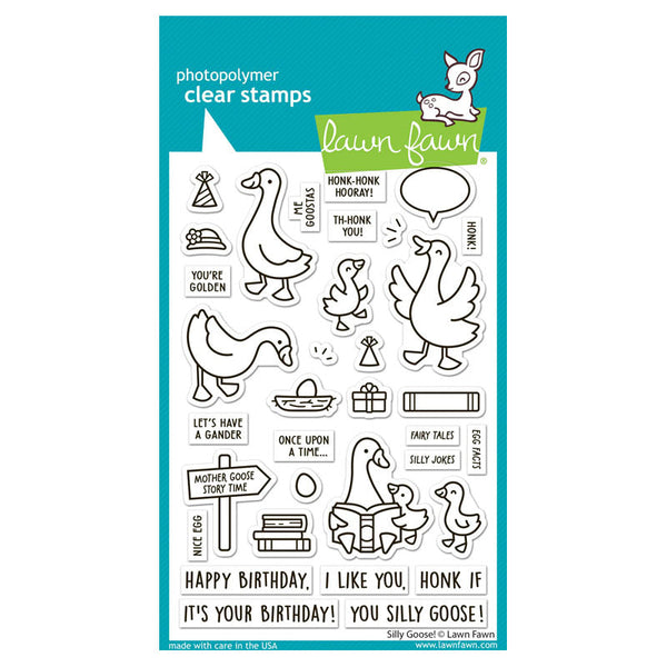 Lawn Fawn Clear Stamps Silly Goose!
