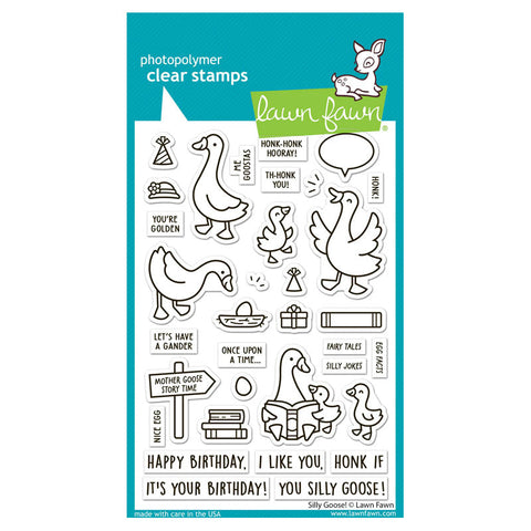 Lawn Fawn Clear Stamps Silly Goose!