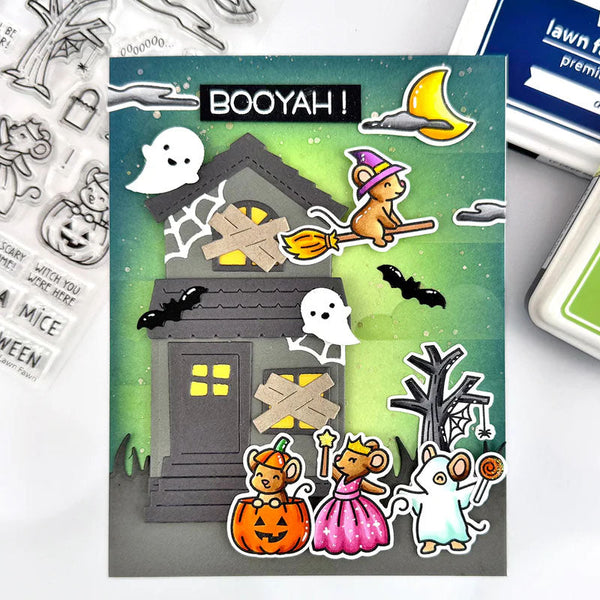 Lawn Fawn Clear Stamps Halloween Mice