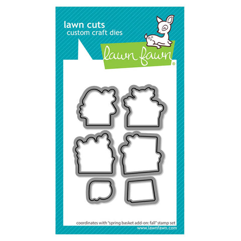 Lawn Fawn Dies Spring Basket Add-On: Fall