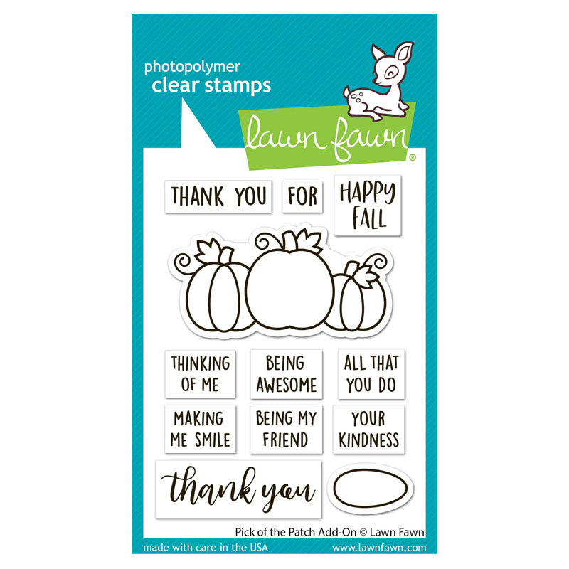 Lawn Fawn Clear Stamps Pick Of Patch Add-On