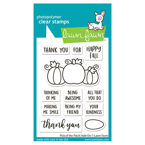 Lawn Fawn Clear Stamps Pick Of Patch Add-On