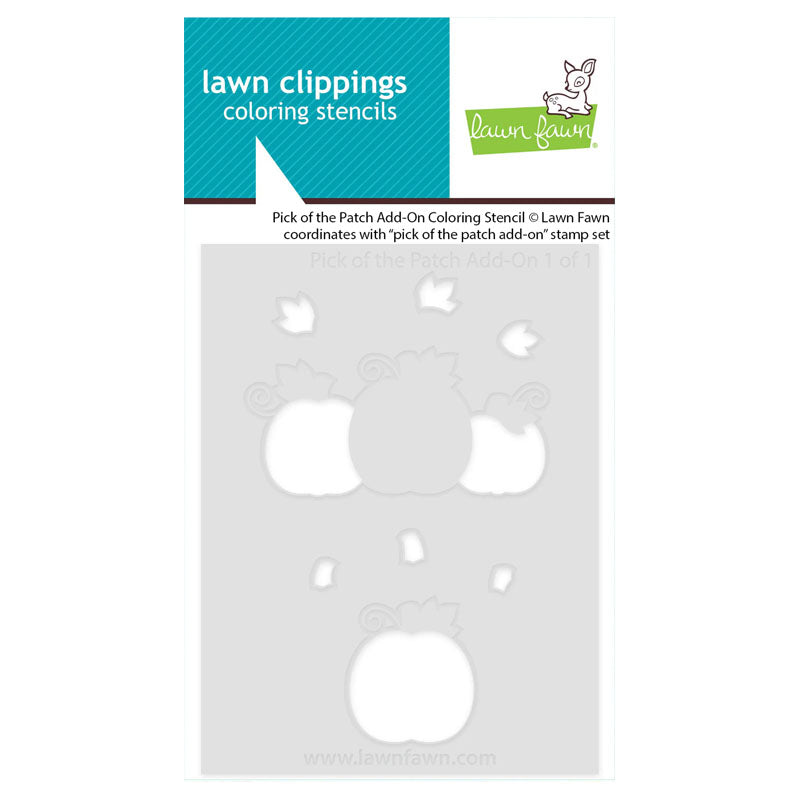 Lawn Fawn Stencil Pick Of Patch Add-On