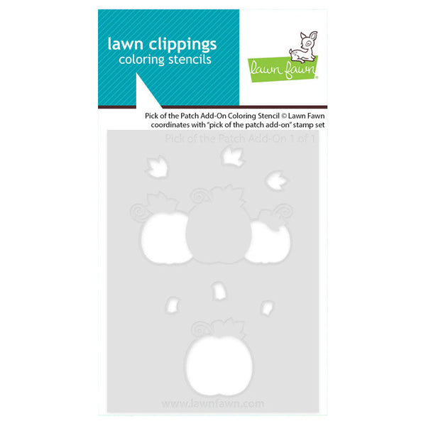 Lawn Fawn Stencil Pick Of Patch Add-On