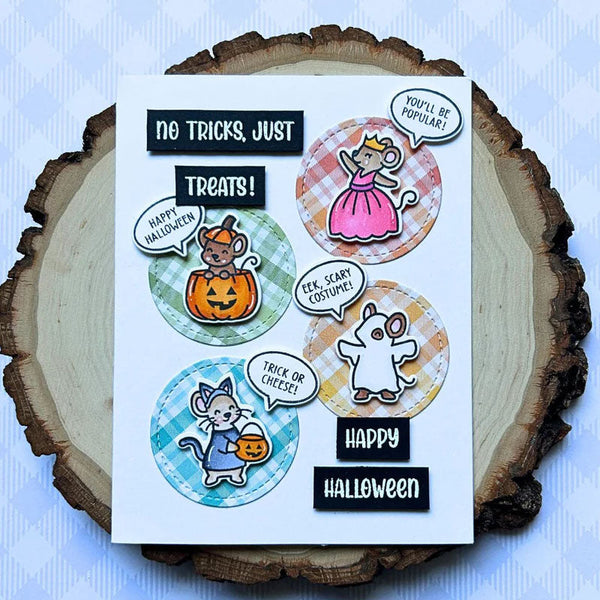 Lawn Fawn Clear Stamps Henry's Build A Sentiment: Fall