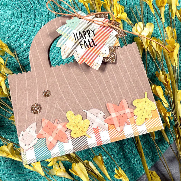 Lawn Fawn Clear Stamps Tiny Tag Sayings: Fall