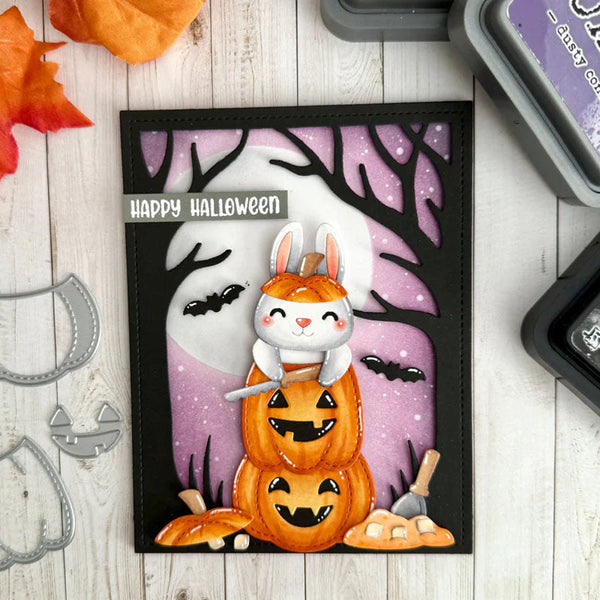 Lawn Fawn Dies Build A Jack-O-Lantern