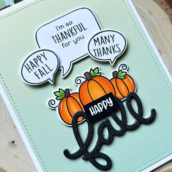 Lawn Fawn Dies Scripty Fall