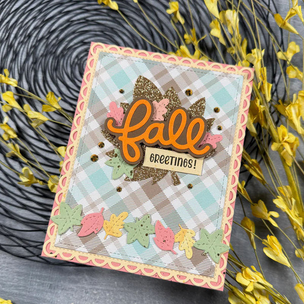 Lawn Fawn Dies Scripty Fall Outline Add-On