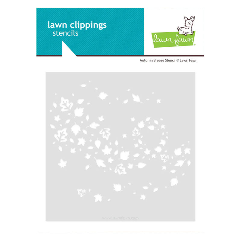Lawn Fawn Stencil Autumn Breeze