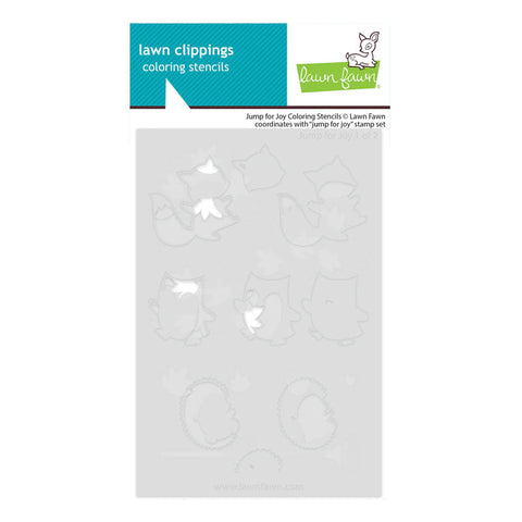 Lawn Fawn Stencil Jump For Joy