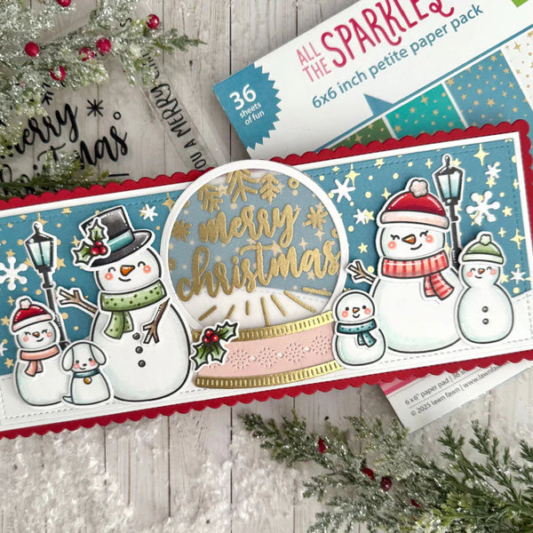 Lawn Fawn Dies Big Messages: Christmas