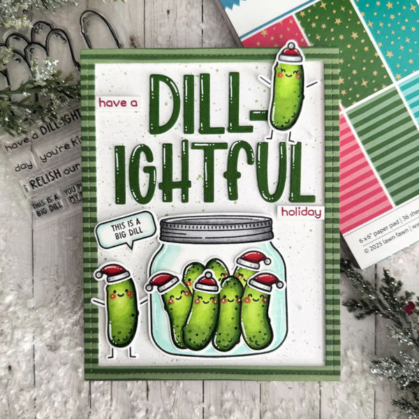 Lawn Fawn Dies How You Bean? Pickle Add-On