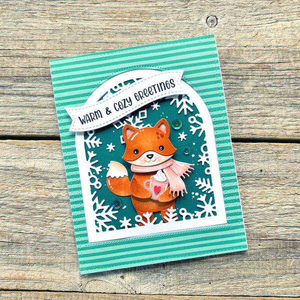 Lawn Fawn Dies Build-A-Critter Winter Accessories