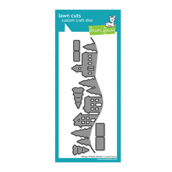Lawn Fawn Dies Village Hillside Border
