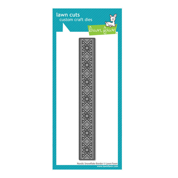 Lawn Fawn Dies Nordic Snowflake Border