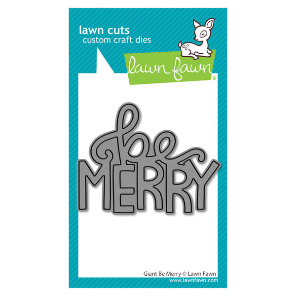 Lawn Fawn Dies Giant Be Merry