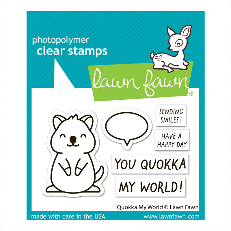 Lawn Fawn Clear Stamps Quokka My World