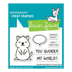 Lawn Fawn Clear Stamps Quokka My World
