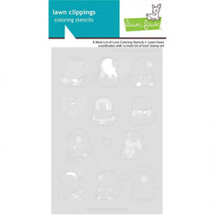 Lawn Fawn Stencil A Mole Lot of Love