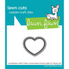 Lawn Fawn Dies Critter Conversation Hearts Add-On