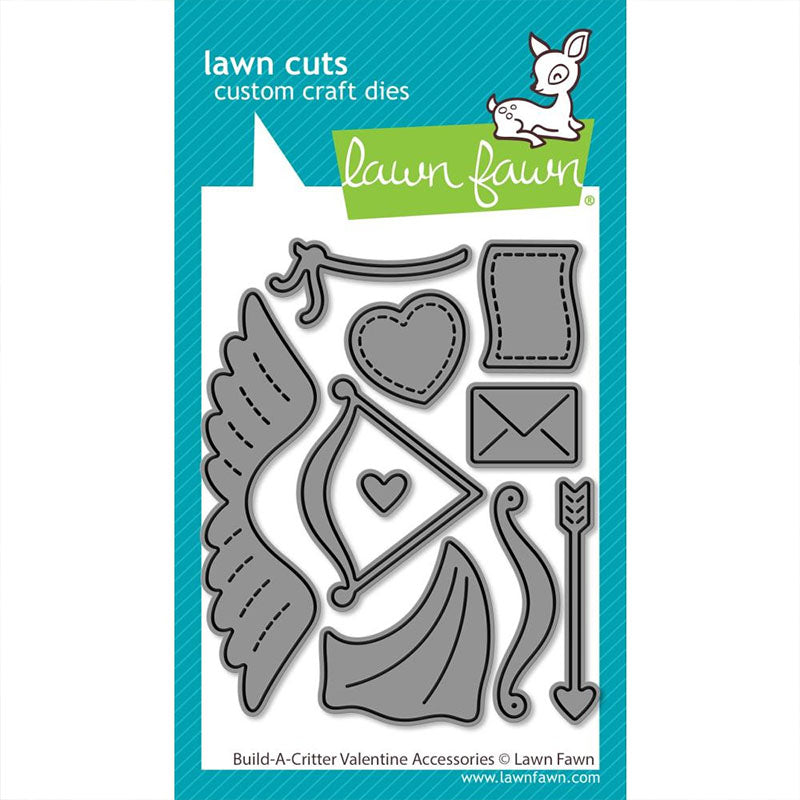Lawn Fawn Dies Build-A-Critter Valentine Accessories