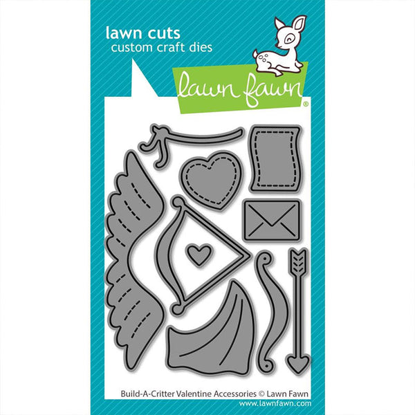 Lawn Fawn Dies Build-A-Critter Valentine Accessories