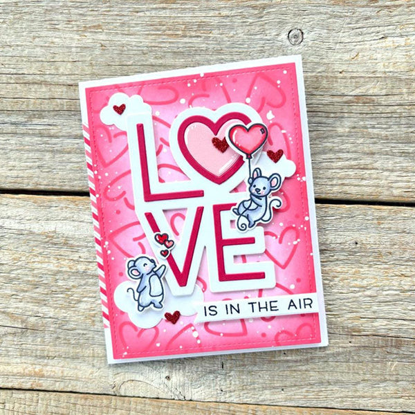 Lawn Fawn Dies Giant Outlined Love