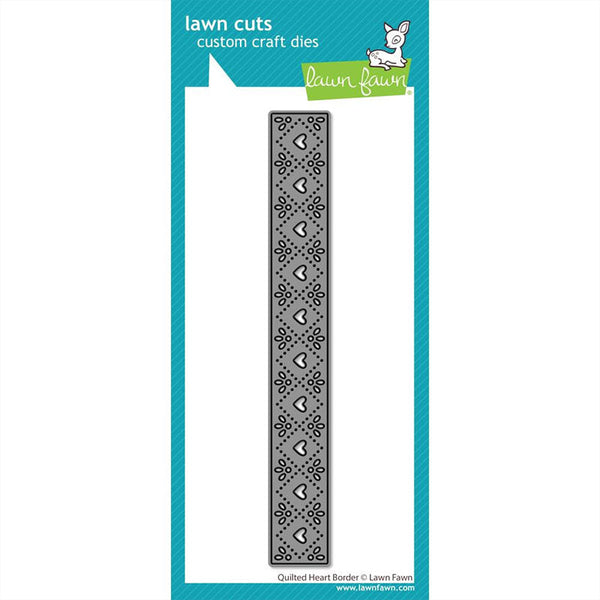 Lawn Fawn Dies Quilted Heart Border