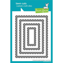 Lawn Fawn Dies Postage Rectangle Stackables