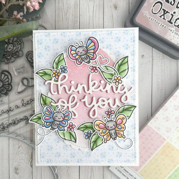 Lawn Fawn Paper 6x6 Blissful Blossoms