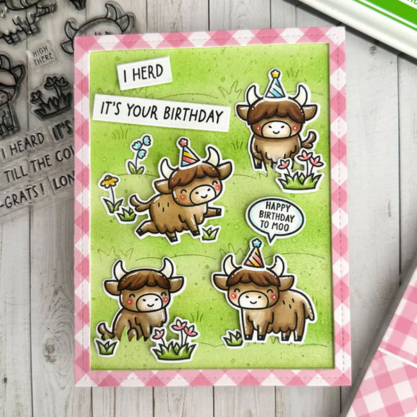 Lawn Fawn Paper 6x6 Giddy For Gingham