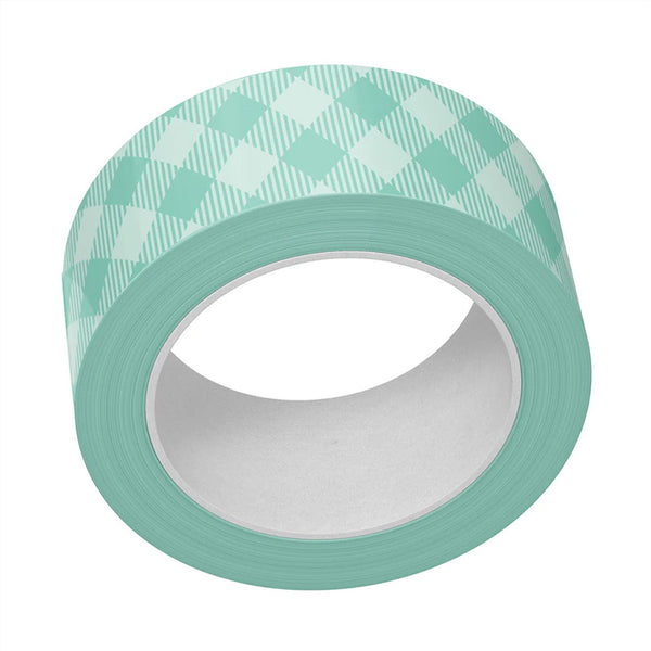 Lawn Fawn Washi Tape Aqua Gingham