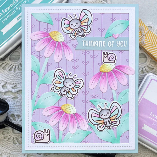 Lawn Fawn Stencil I Like Big Butterflies