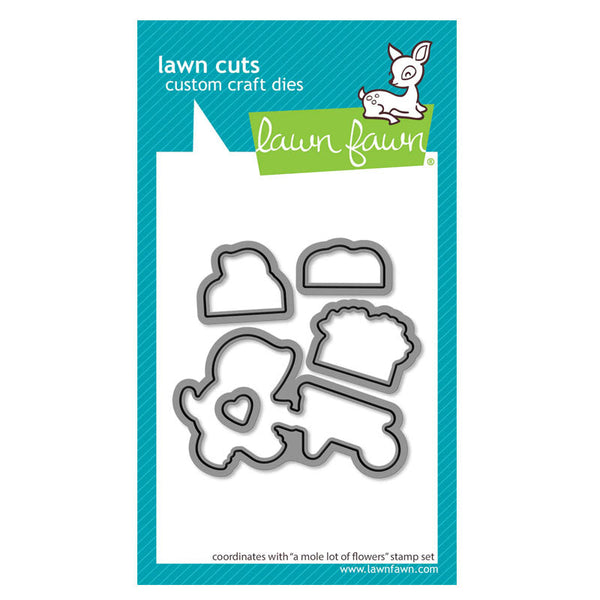 Lawn Fawn Dies A Mole Lot Of Flowers