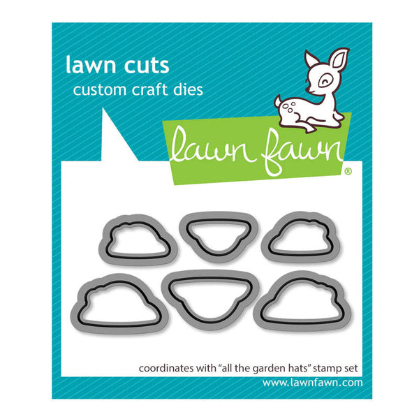 Lawn Fawn Dies All The Garden Hats