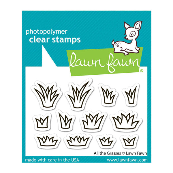 Lawn Fawn Clear Stamps All The Grasses