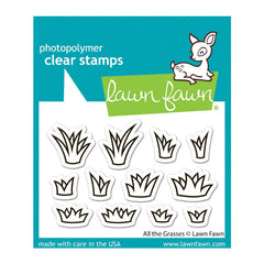 Lawn Fawn Clear Stamps All The Grasses