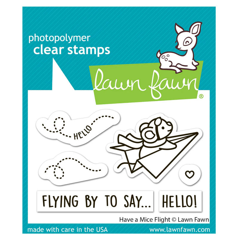 Lawn Fawn Clear Stamps Have A Mice Flight