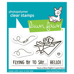 Lawn Fawn Clear Stamps Have A Mice Flight