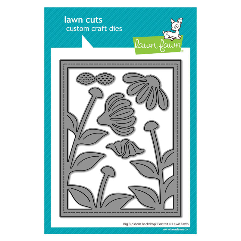 Lawn Fawn Dies Big Blossom Backdrop: Portrait