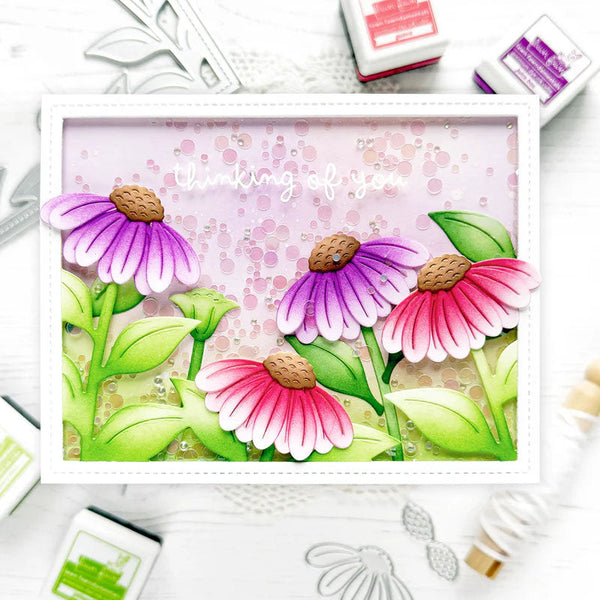 Lawn Fawn Dies Big Blossom Backdrop: Landscape