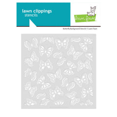Lawn Fawn Stencil Butterfly Background