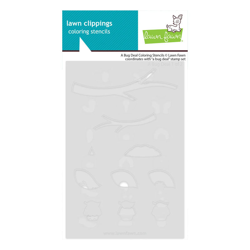 Lawn Fawn Stencil A Bug Deal