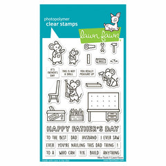 Lawn Fawn Clear Stamps Mice Tools